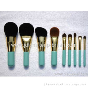 9pcs High Quality Makeup Brush Kits With Short Handle 